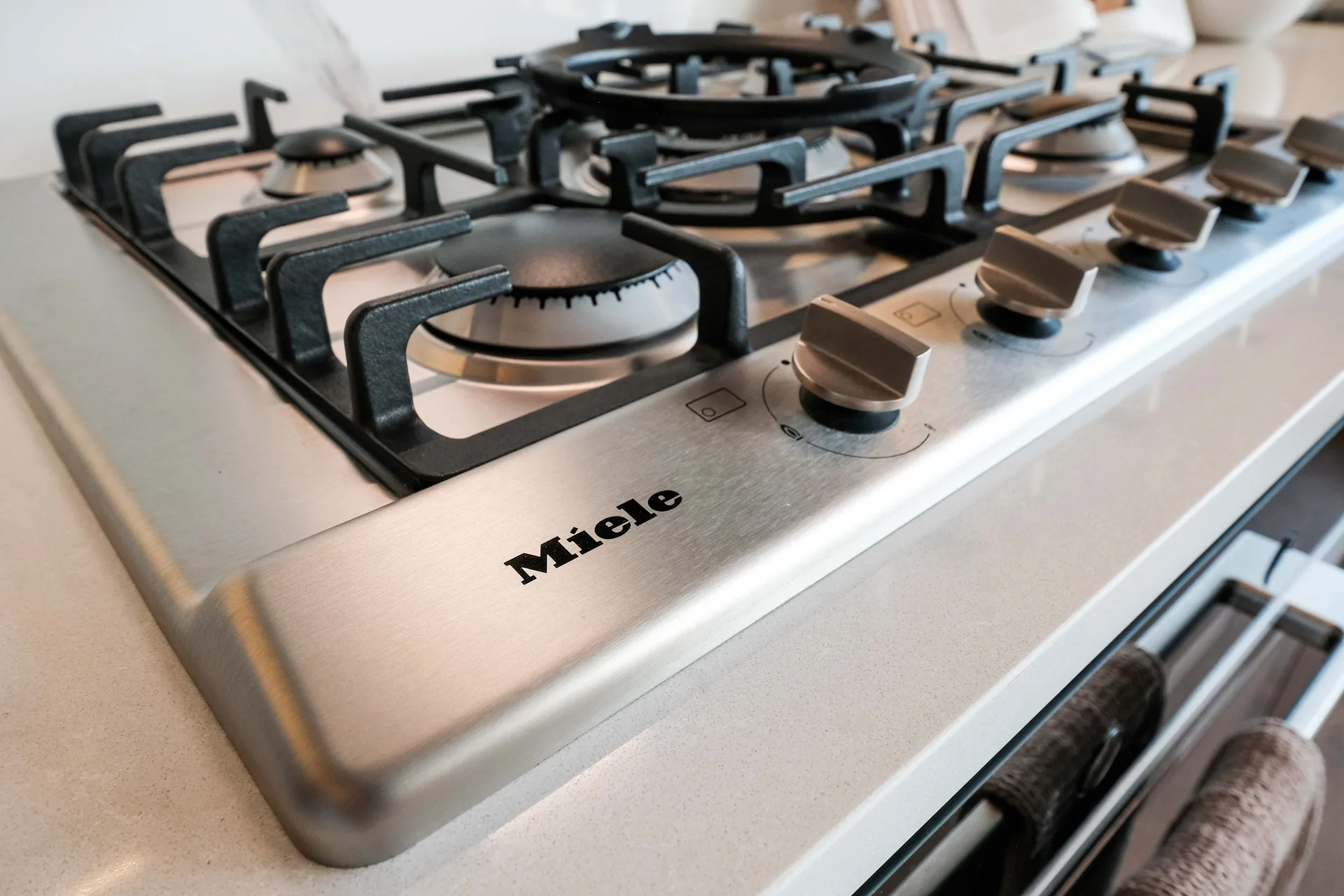 Miele gas cooktop